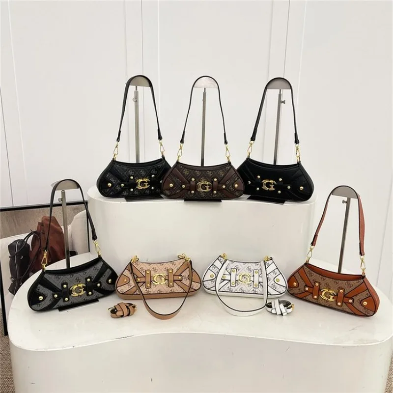 

Casual Elegant Diaper Bag For Ladies Leather Handbag Crossbody Vintage Classic Unique Stylish Simple High End Trendy Tote