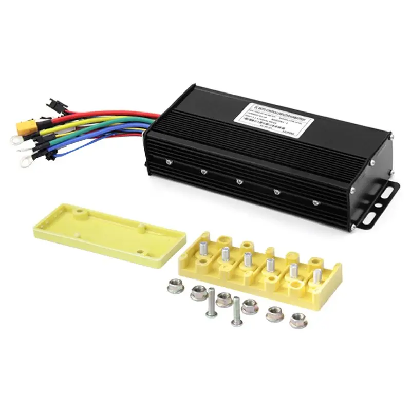 

A74K-Tri-Mode 36V 48V 52V For Electric Bike Controller 40A With Junction Box For Modified Accessories