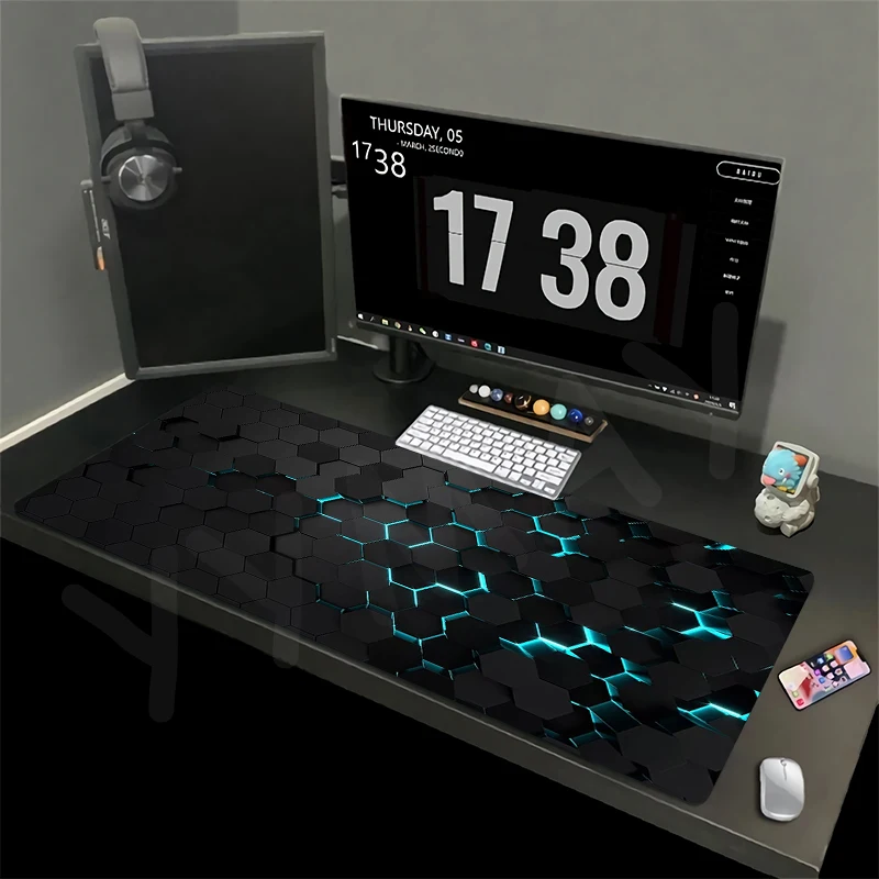 

Large Gaming Mousepads Gmaer Mouse Pad Computer Mousepad Desk Mat 90x40cm Desk Pads For PC Keyboard Mats Table Rug