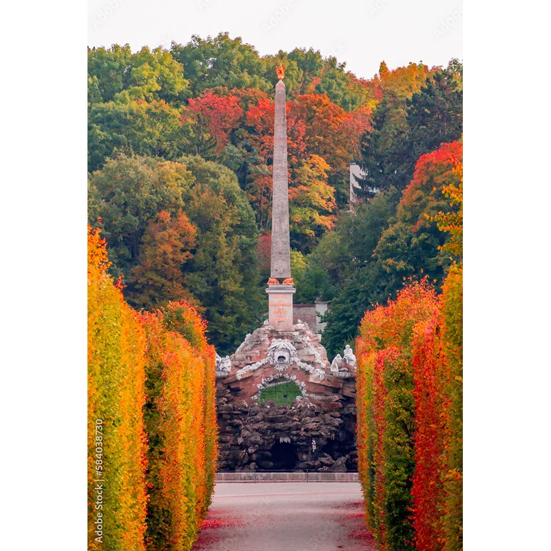 Fondo de tela de arte, paisaje europeo, Puntos escénicos famosos, escena nocturna de calle, accesorios de fotografía de fondo, OZ-20