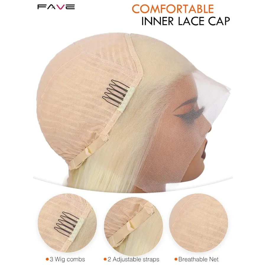 26 بوصة شعر مستعار أشقر 13x4 الاصطناعية الدانتيل شعر مستعار أمامي قبل قطعها HD الدانتيل غلويليس مستقيم الدانتيل الجبهة الباروكات للنساء جاهزة لارتداء