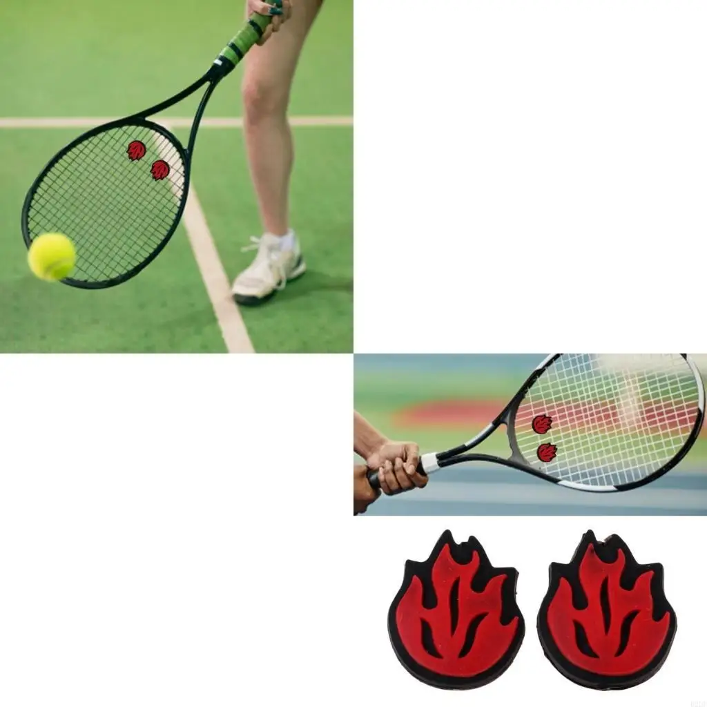 

2pcs Теннисная вибрационная замена замены теннисных сквош амортизирующие амортизаторы