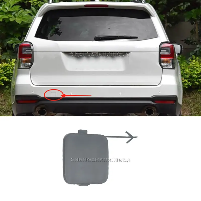 

Szxd подходит для Subaru Forester 2013-2018 гг., крышка заднего фаркопа, крышка заднего бампера, крышка прицепа, базовый цвет, неокрашенный