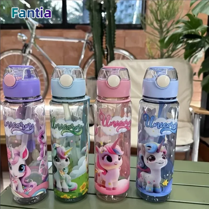 23.67oz Cute & Durable Space Cup BPA-Free High Temperature Resistant Portable Water Bottle for Outdoor Activities Perfect Gift