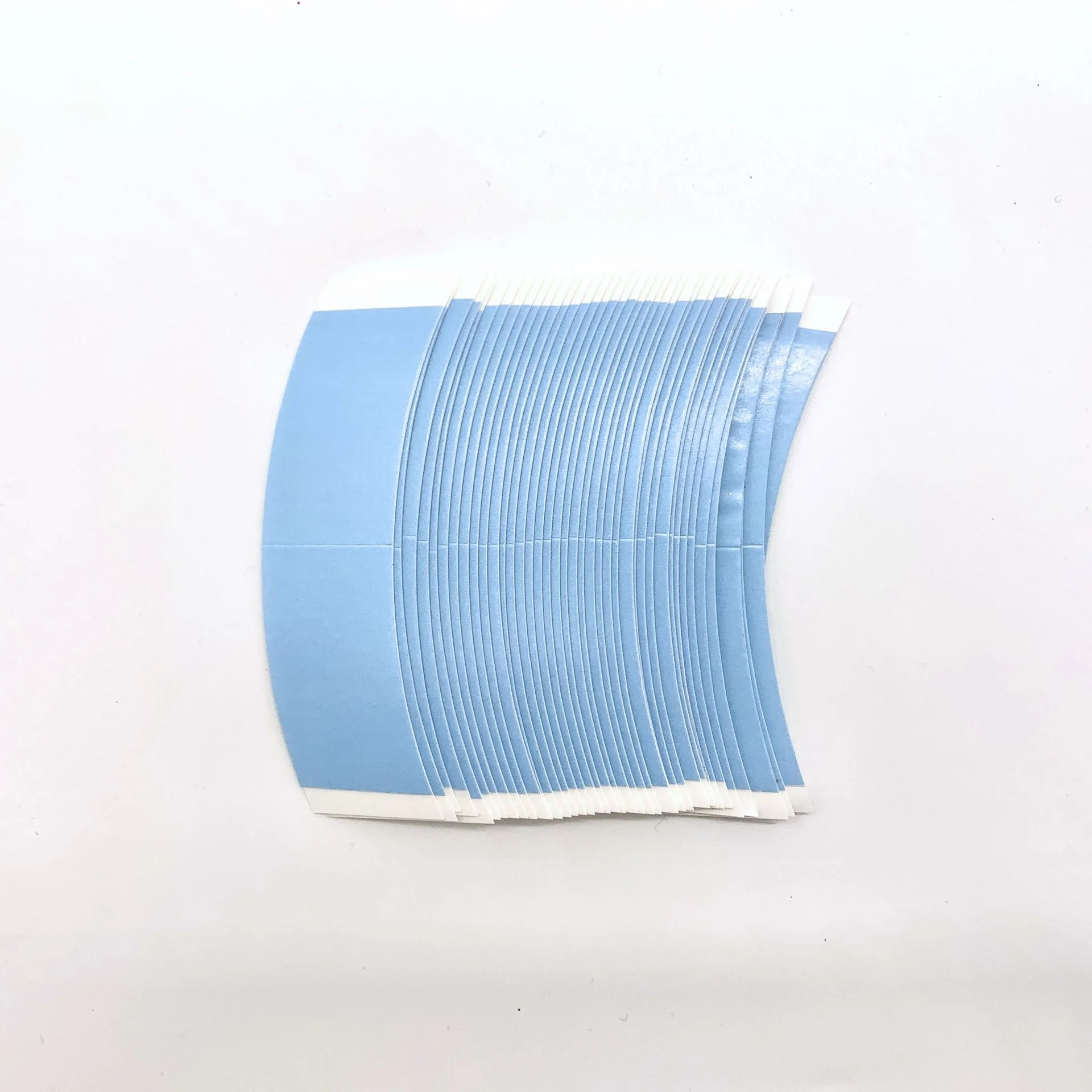 36 pieces per package blue lace tape for lace wig or toupee water-proof double side extra thin lace tape