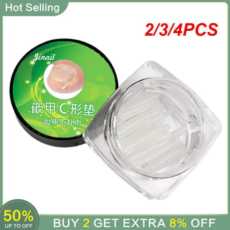 2/3/4PCS Nail Groove Pads Easy To Use Innovative Effective Nail Groove Correction Nail Correction Devices Ingrown Nail