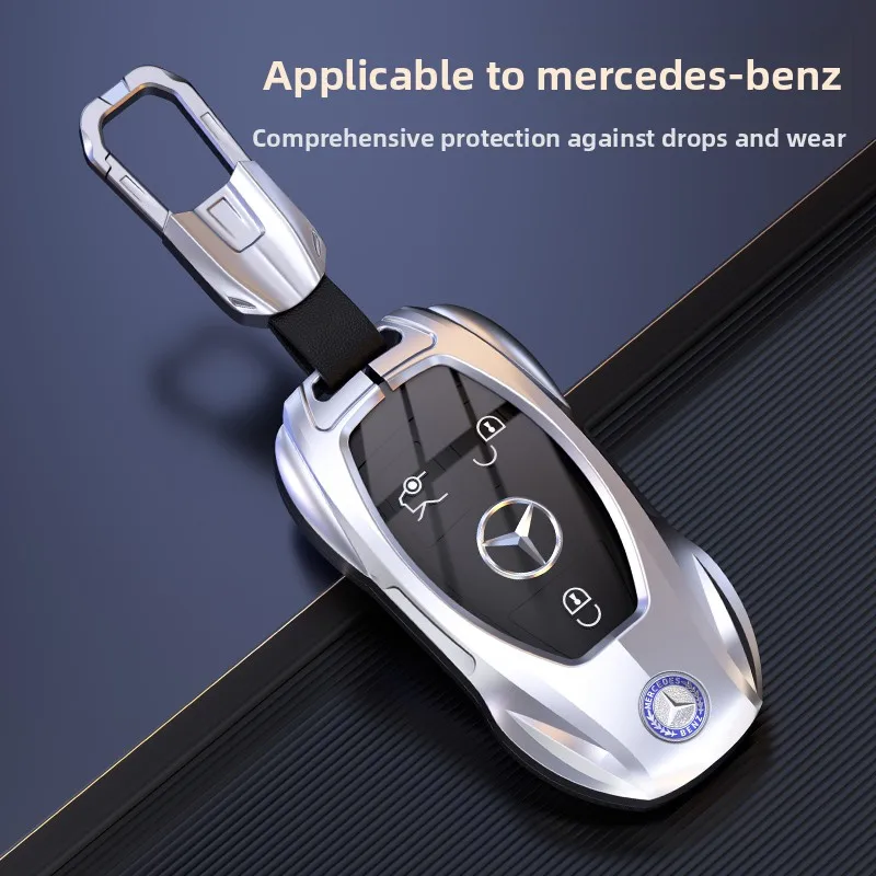 Mercedes Benz E300L Keycase C260L Car A200L Male C200L Female GLC GLA GLB220 Buckle GLE350 Shell