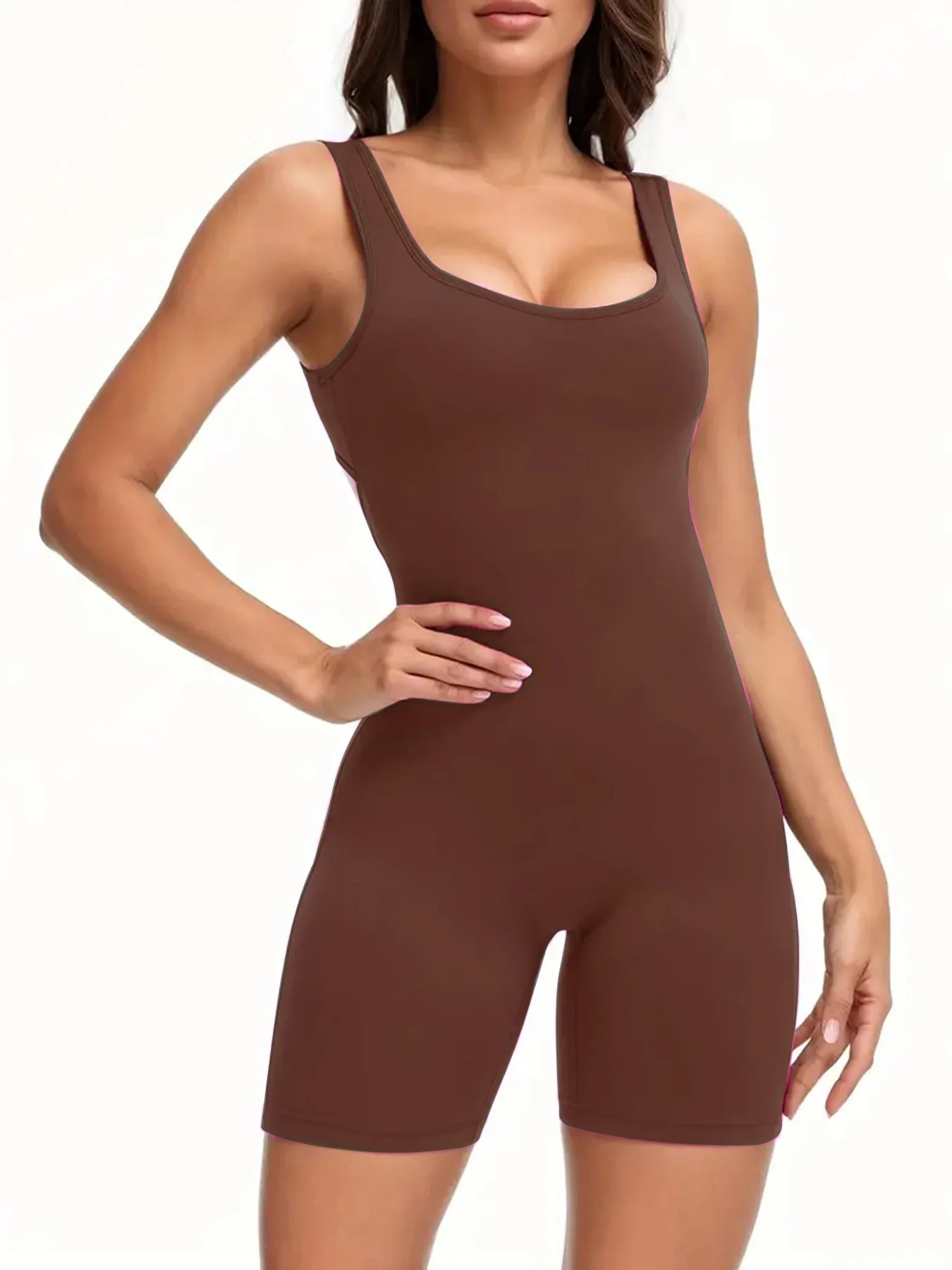 New European and American Yoga Jumpsuit Seamless One Hollow Body Training Peach Fitness Sports Back Shaping Corset