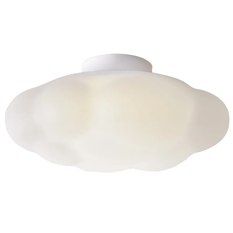 Luz de techo Led Tri Color crema de atenuación 3D luz de nube decoración de pasillo iluminación de entrada lámpara de balcón lámpara de pasillo 12W AC110-240V