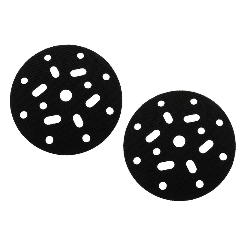 

2pcs 6 Inch 150mm Interface Pad Protection Disc 17-Holes Soft Sponge Interface Pad For Sander Backing Pads Buffer Power Tools