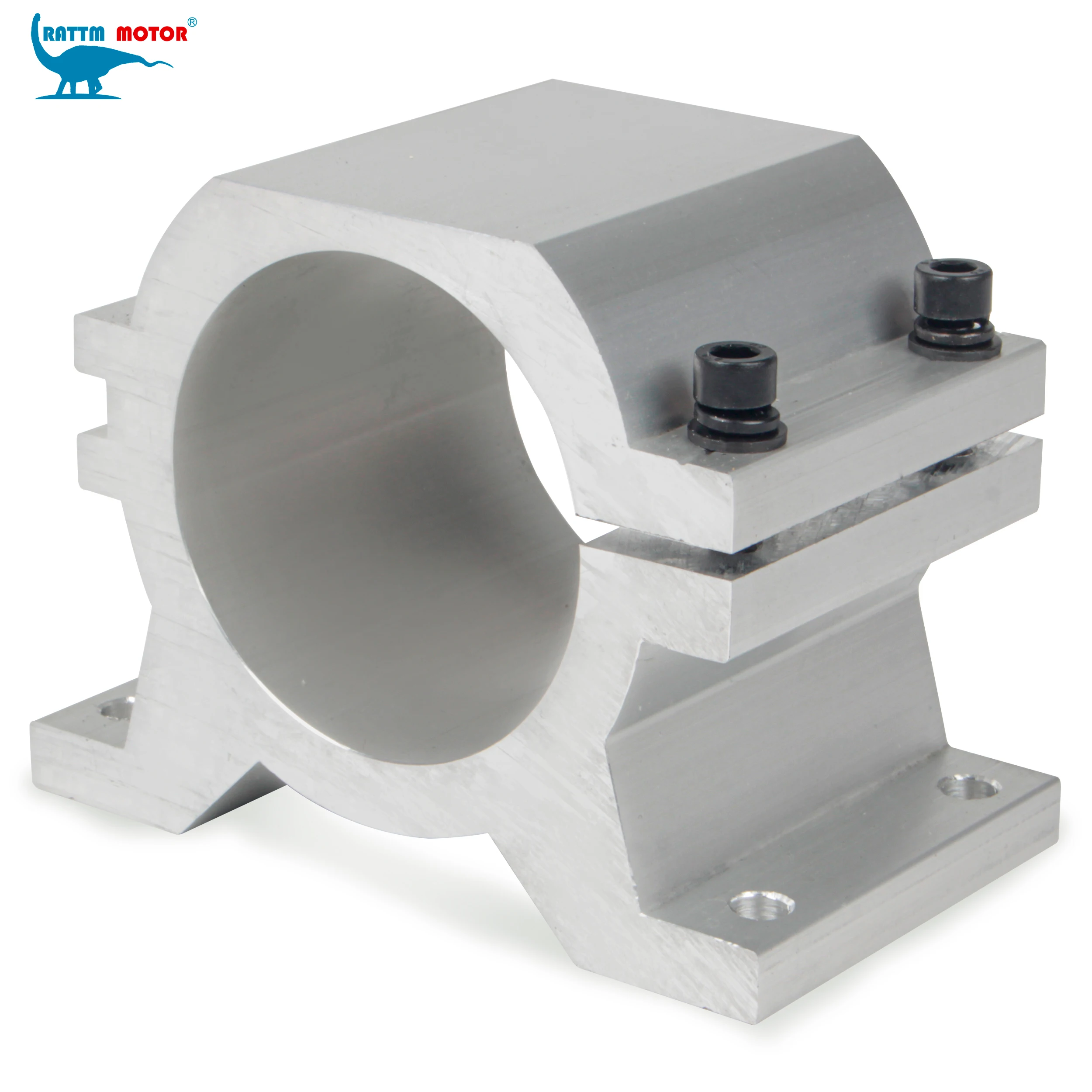 Aluminum Profile Bracket 65mm Spindle Mount Clamp Fixture Support CNC Accessories Suitable for 6040 Router