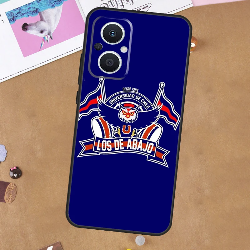 Chile University Logo Funda For OPPO Find X6 X5 Pro X2 X3 Neo Lite OPPO Reno 6 7 8 Lite 2 3 4 5 Z 8T Phone Case