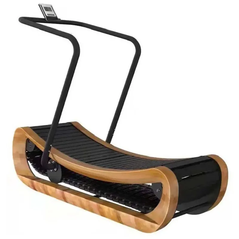 Solid wood unpowered treadmill unplugged high-end household commercial