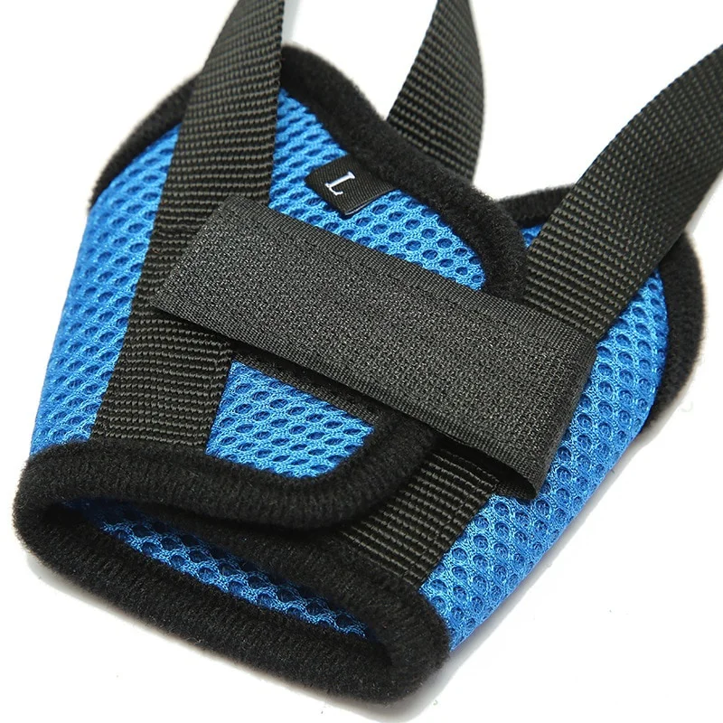 1PCS Adjustable Dog Muzzle Breathable Dog Mouth Cover Muzzle Collar Anti Barking Pet Accessories