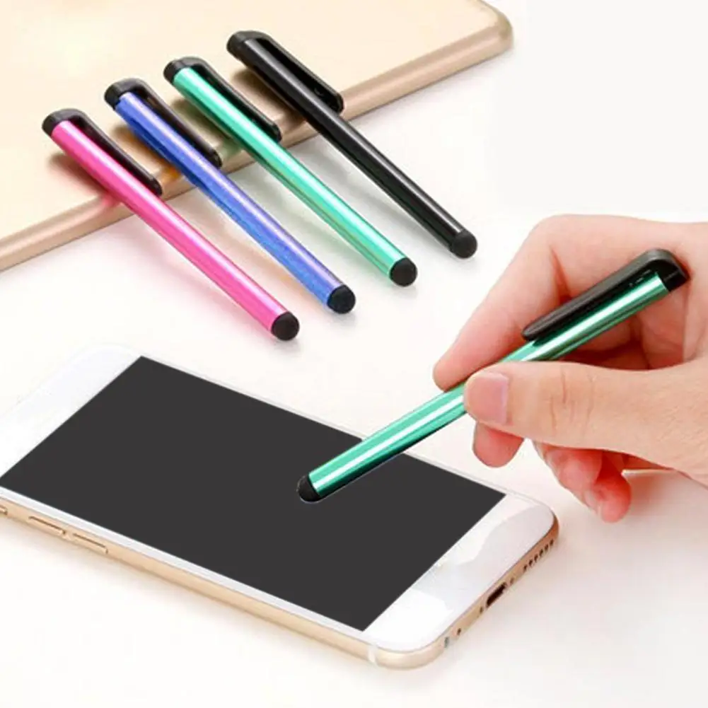 1/5/10pcs Capacitive Touch Screen Pen Mobile Phone Stylus Touch Pen For Phone Tablet Random Color Easy To Carry Write Fluently