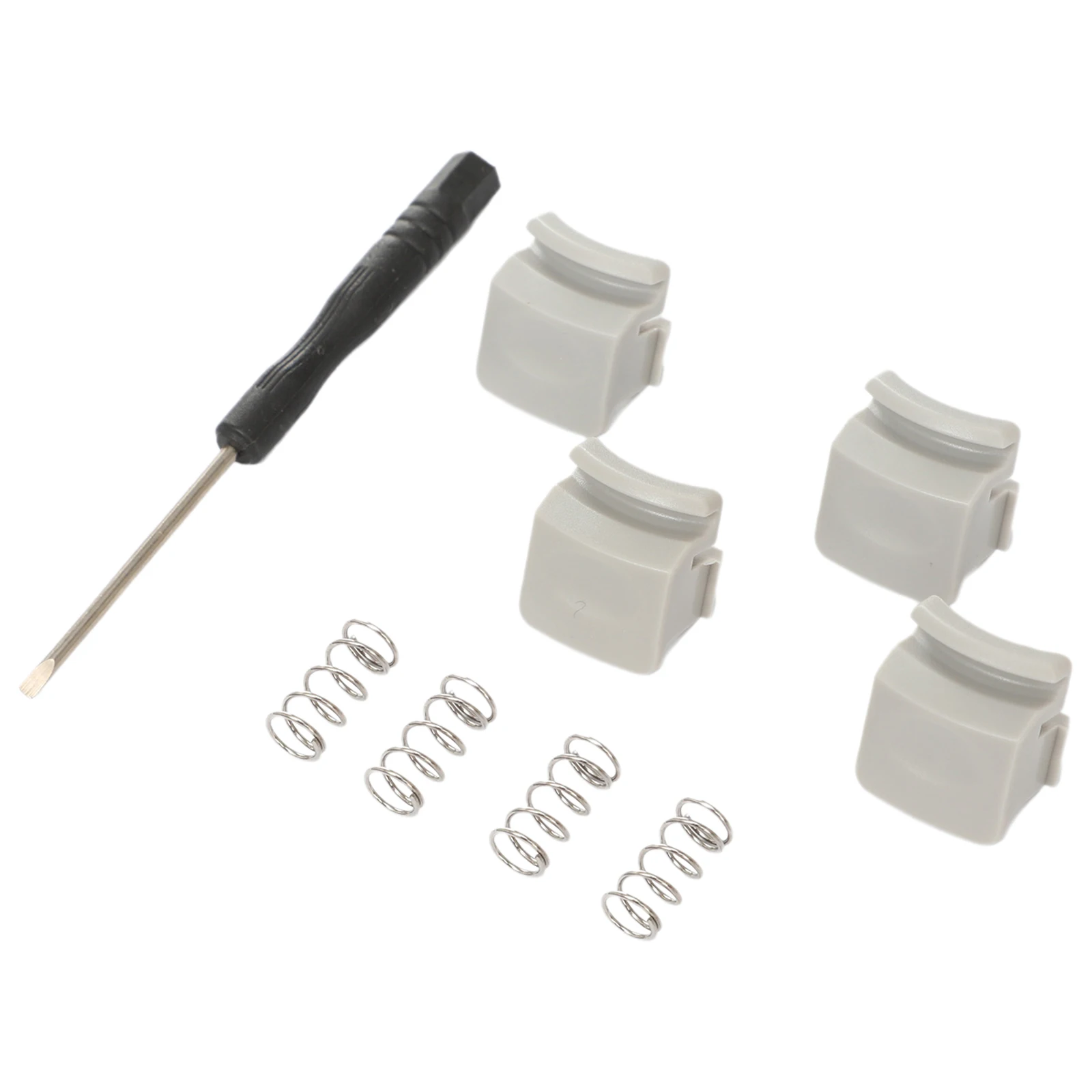 

4 Sets Water Bottle Lid Switch Replacement Button Compatible with Bottle Lid Mouth Push Spring Switch Top Cap Drinkware Tools