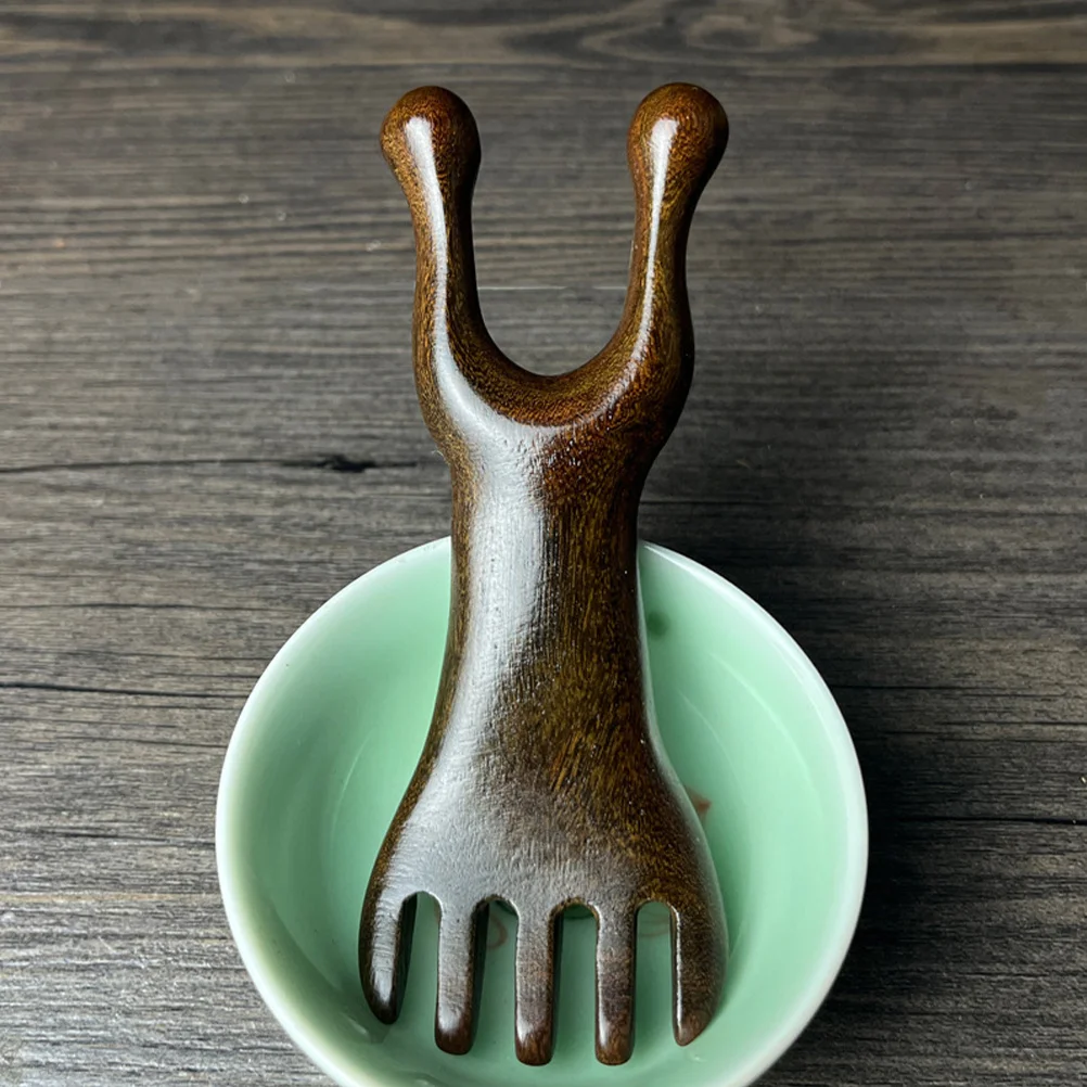 

Компактный инструмент для когтевания носа, деревянный скребок для когтей, практичный карманный массажер для лица и тела, массажер для носа