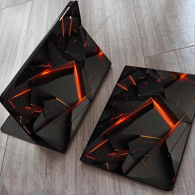 

Art Carbon Fiber Luxury Pattern Gift For Samsung Galaxy Tab S11 A11 A9 A8 S6 A 10.1 A7 10.4 Plus 2025 2023 Tablet Case