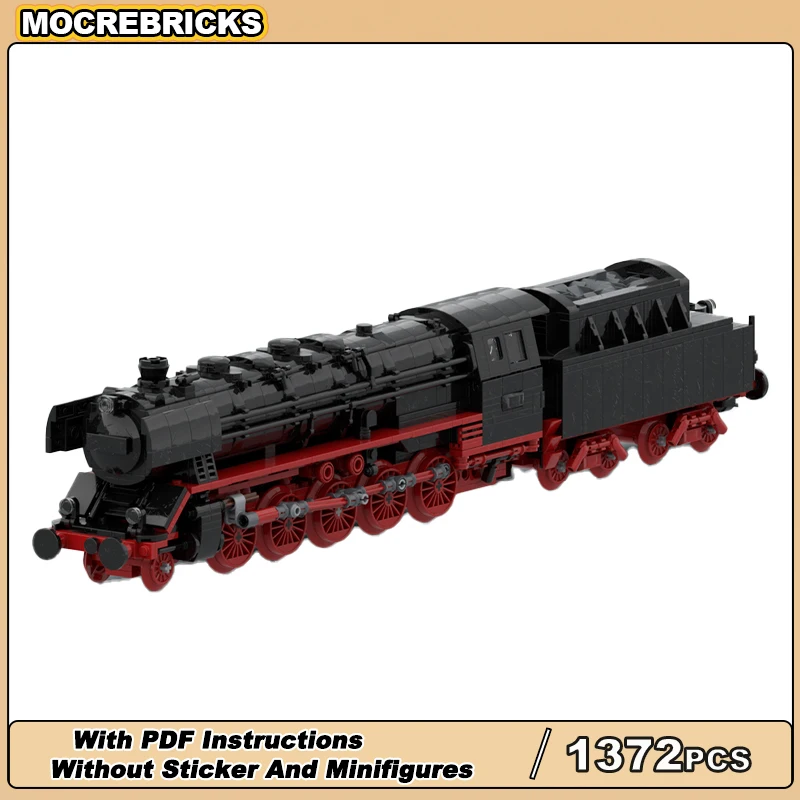 

City Train Bao Leihe MOC-212295 Black No.44 Steam Engine Building Block Assembly Model Brick Children's Puzzle Toys Gifts