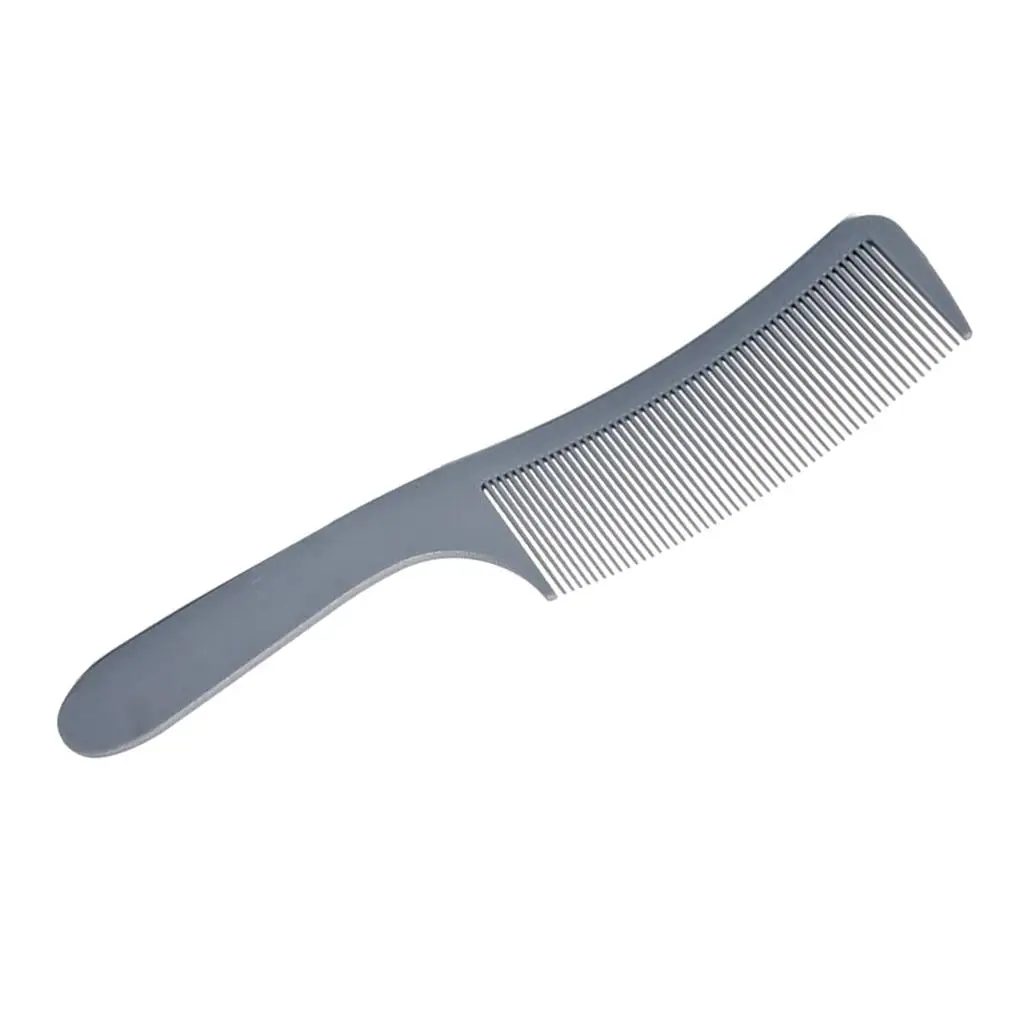 Professional Curved Barber Hair Cutting Comb Anti Static Heat Resistant Styling Tool for Men Flat Top Haircut