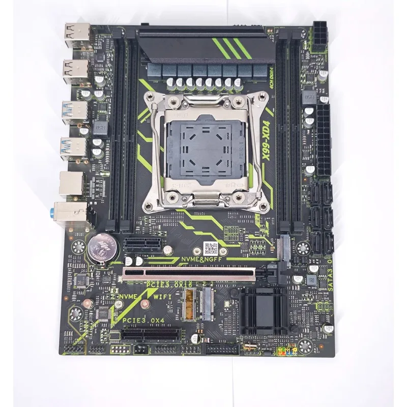 X99 Kit Motherboard LGA2011-3 Set Xeon With E5 2667 V4 Processor and 16GB (2*8GB) DDR4 2133MHz Memory 2667V4 Motherboard Set view 6