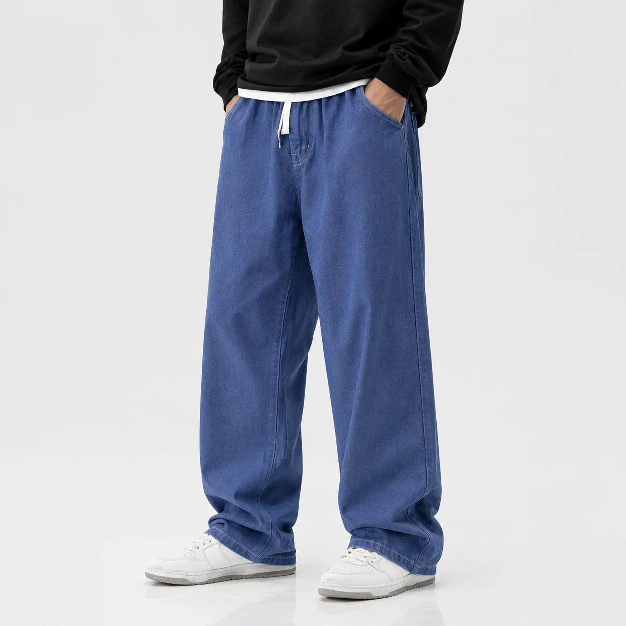 Streetwear Clothing Brand - Nouveau Jean Streetwear Ample Homme 2026