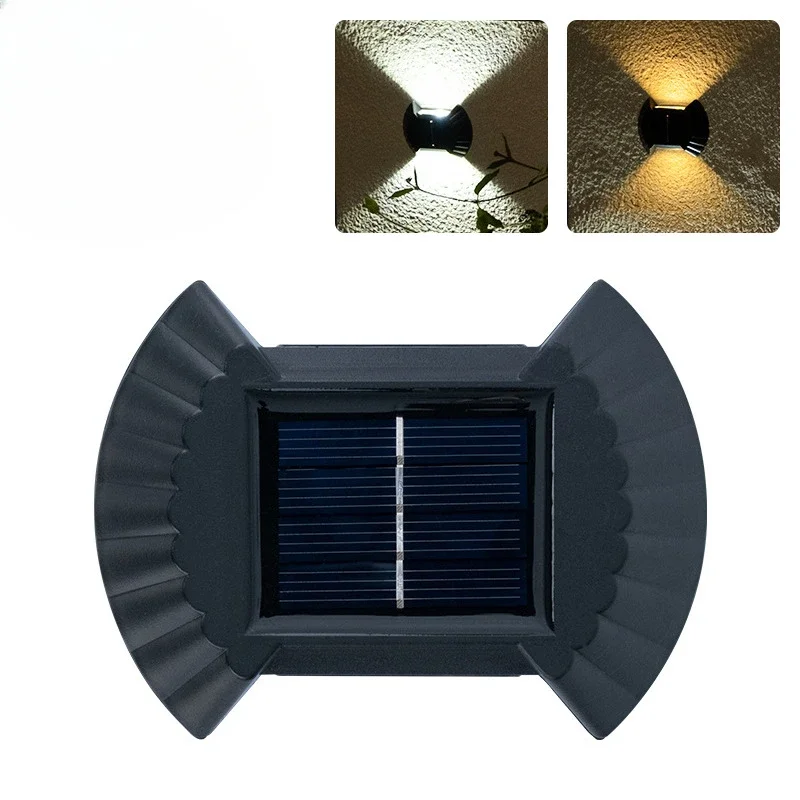 Solar Wall Light Outdoor Waterproof Balcony Wall Lights for Courtyard Street Landscape Garden Decor Lamp Solar Outdoor Wall Lamp