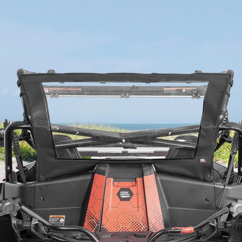 

Мягкое заднее лобовое стекло UTV, водонепроницаемое окно из ПВХ для CF-MOTO ZFORCE 950 SPORT 20-22, HO SPORT 22-23, H.O. EX/1000 SPORT 2022-2024