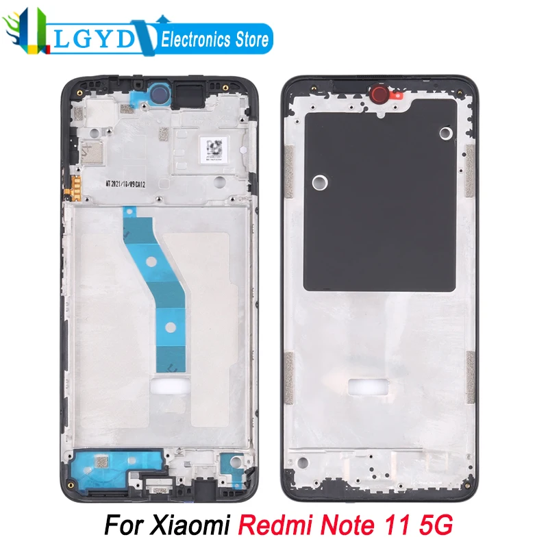 

Front Housing LCD Frame Bezel Plate Replacement for Xiaomi Redmi Note 11 5G / Poco M4 Pro 5G