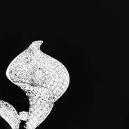 

Fashion Exquisite Shiny Rhinestone Tulip Brooches For Women Clothing Coat Jewelry Accessries Gift