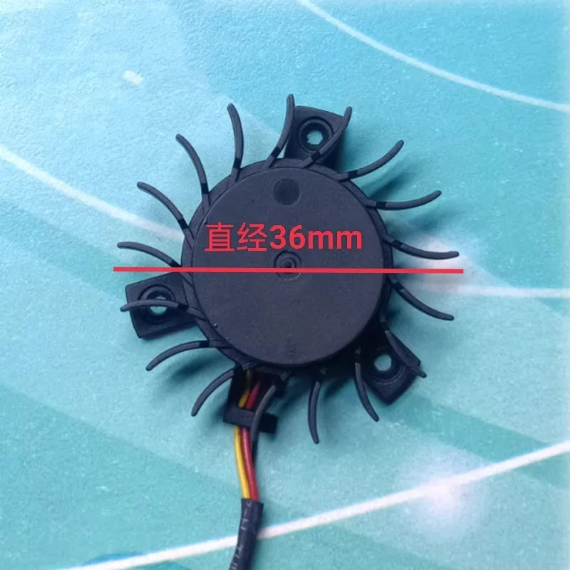New Cooler Fan DF401012MS Motherboard All-in-one Cooling Fan 12V 0.07A Hole Distance 27MM Diameter 36mm