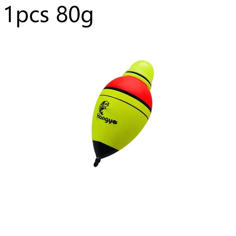 2/4Pcs 30/40/50/60/70/80g/100g EVA leuchtende Angeln Nacht Float Licht Stick Schaum Kunststoff Bobber Meer Felsen Angeln Markante Schwimmt