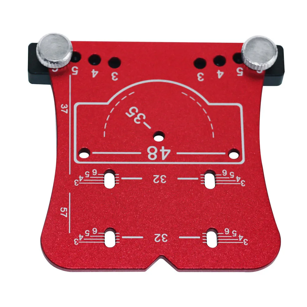 

For Bench Drill Aluminum Alloy Hinge Drill Guide Tool Cabinet Installation Timber Drilling Cabinet Hinge Drilling