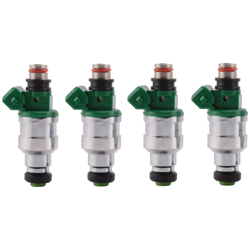 

4PCS INP-534 Fuel Injector SDH240 MD189021 SDH-240 INP534 For Mitsubishi Montero SR 3.5L V6 - Gas 1994-1996 Parts