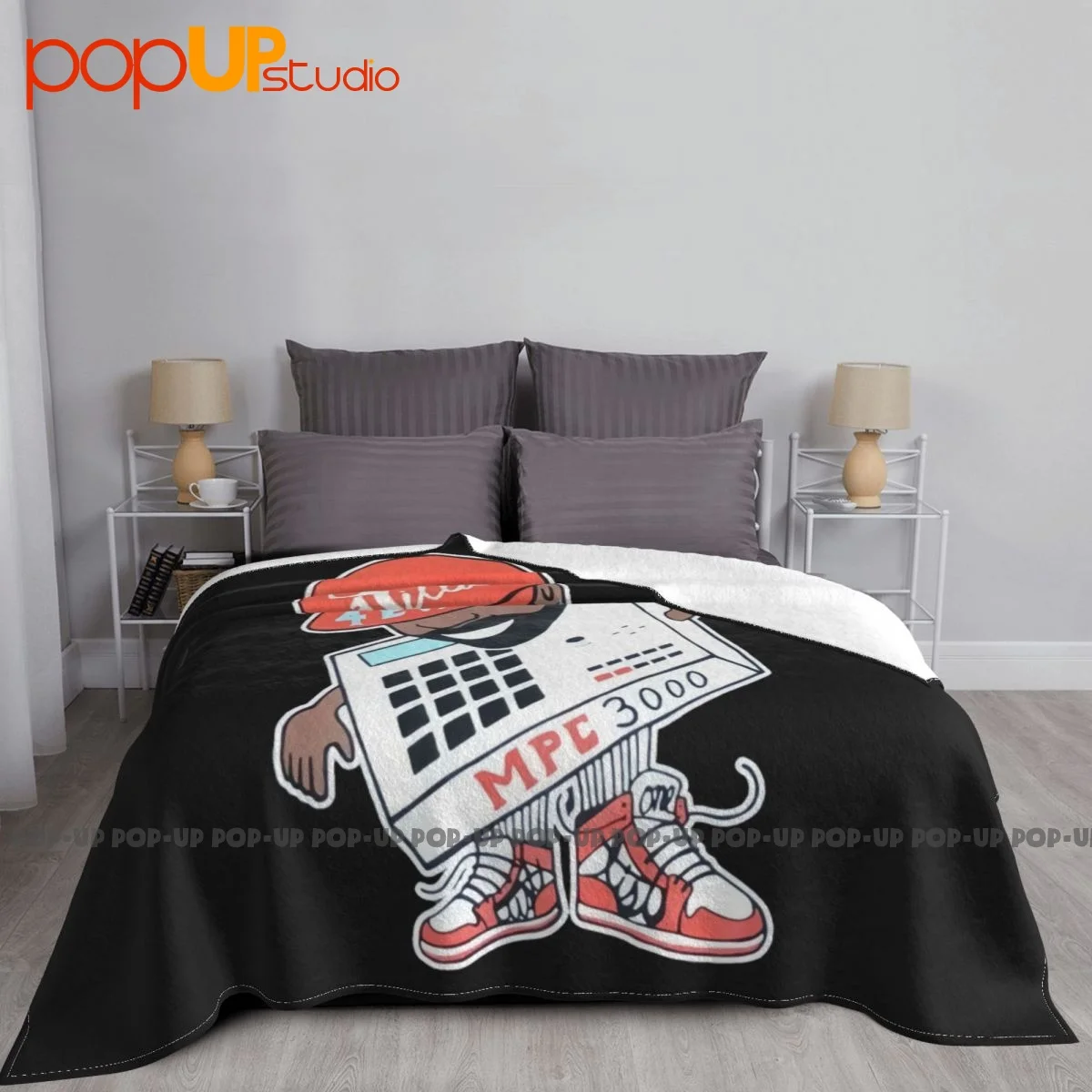 J Dilla Delicious Mpc 3000 Akai Blanket For Bed Sofa Cover Bedding Travel