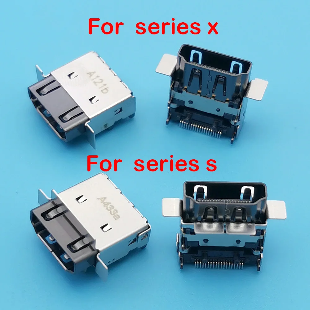 1pcs Repair Part HD Interface Socket Connector For Xbox Series X/S Console HDMI-compatible Port For XSX/XSS Host Connector Jack