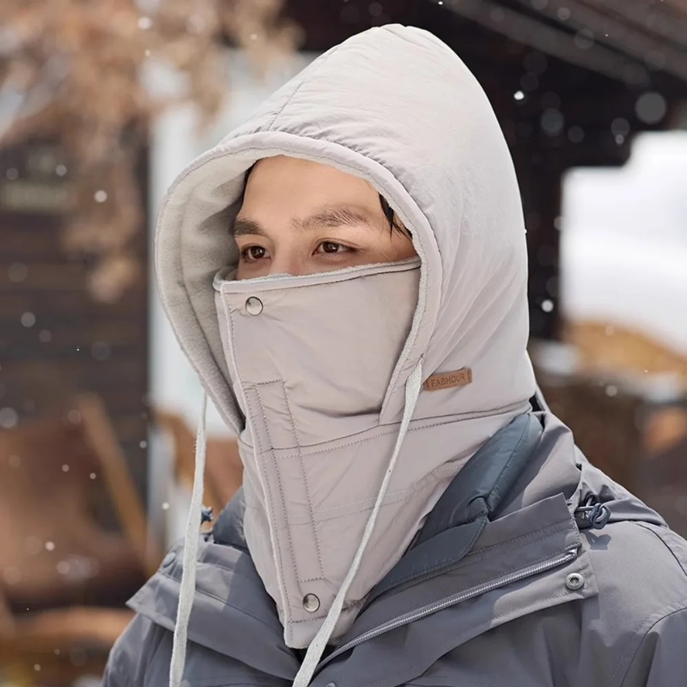 

Fashion Keep Warm Balaclava Hat Thickened Windproof Winter Cap Breathable Ear Protection Hat Cold Weather