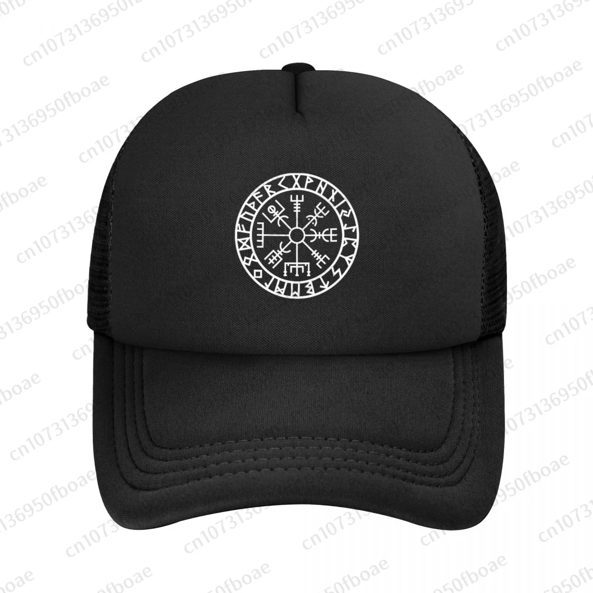 Rune Wheel Norse Mythology Symbol Baseball Cap Women Men Outdoor Hiking Hat Sport Breathable Golf Hats