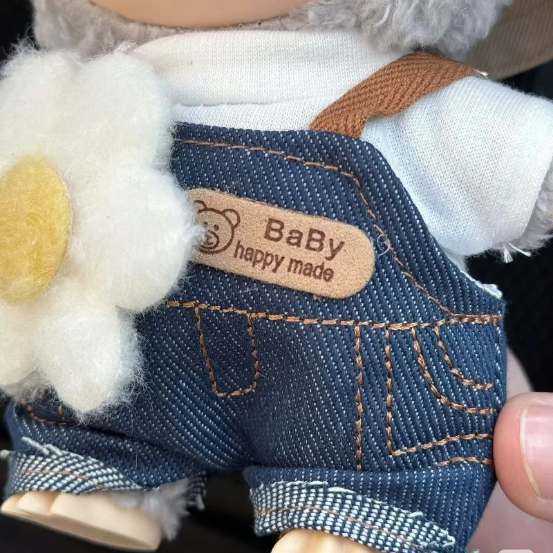 Labubu 人形の服 17 センチメートルペンダント人形の服春フィールドストラップパンツセット Labubu 人形の服アクセサリー