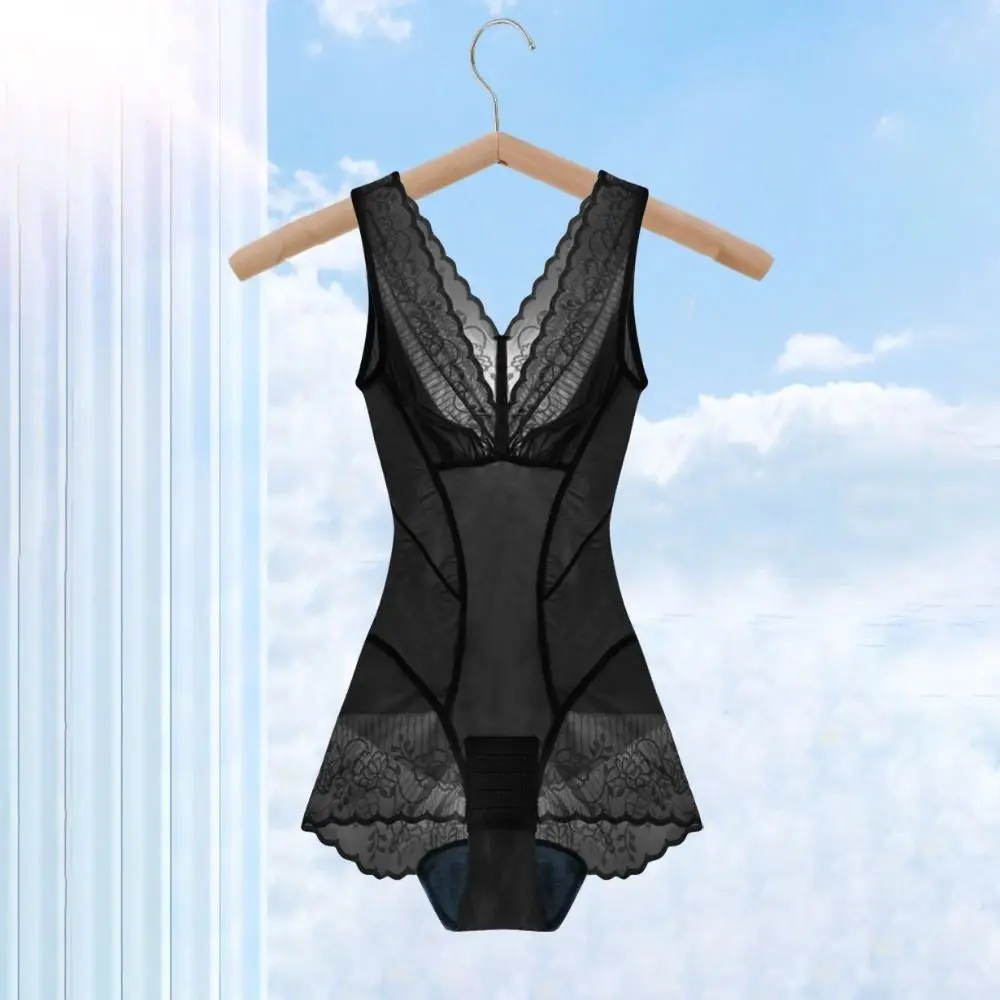 الدانتيل زهرة التخسيس ارتداءها المشكل رقيقة ملابس داخلية تشكيل الجسم الملابس الداخلية البطن تحكم الملابس الداخلية النسائية مشد حللا النساء #3