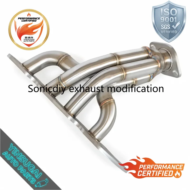 Superior Quality Exhaust Manifold Downpipe For Mazda 6 GG GY L3-VE 2.3L 2002-2008 SS304 Car Performance Parts Upgrade