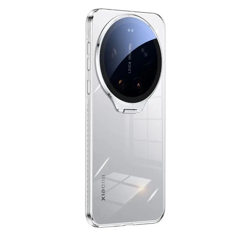 Etui na Xiaomi 17 Ultra Leica Edition, przyjazne dla skóry, przezroczyste, z niewidocznym uchwytem na obiektyw, osłona PC na XiaoMi 17Ultra Funda — zdjęcie produktu 6