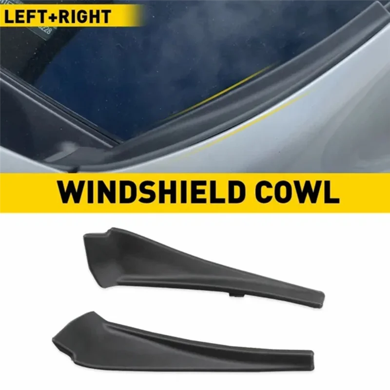 

A13F-2PCS Windshield Wiper Cowl Extension Trims For Nissan For Rogue 2014-20 66895-4CL0A 66895-4BA1A 66894-4CL0A 66894-4BA1A