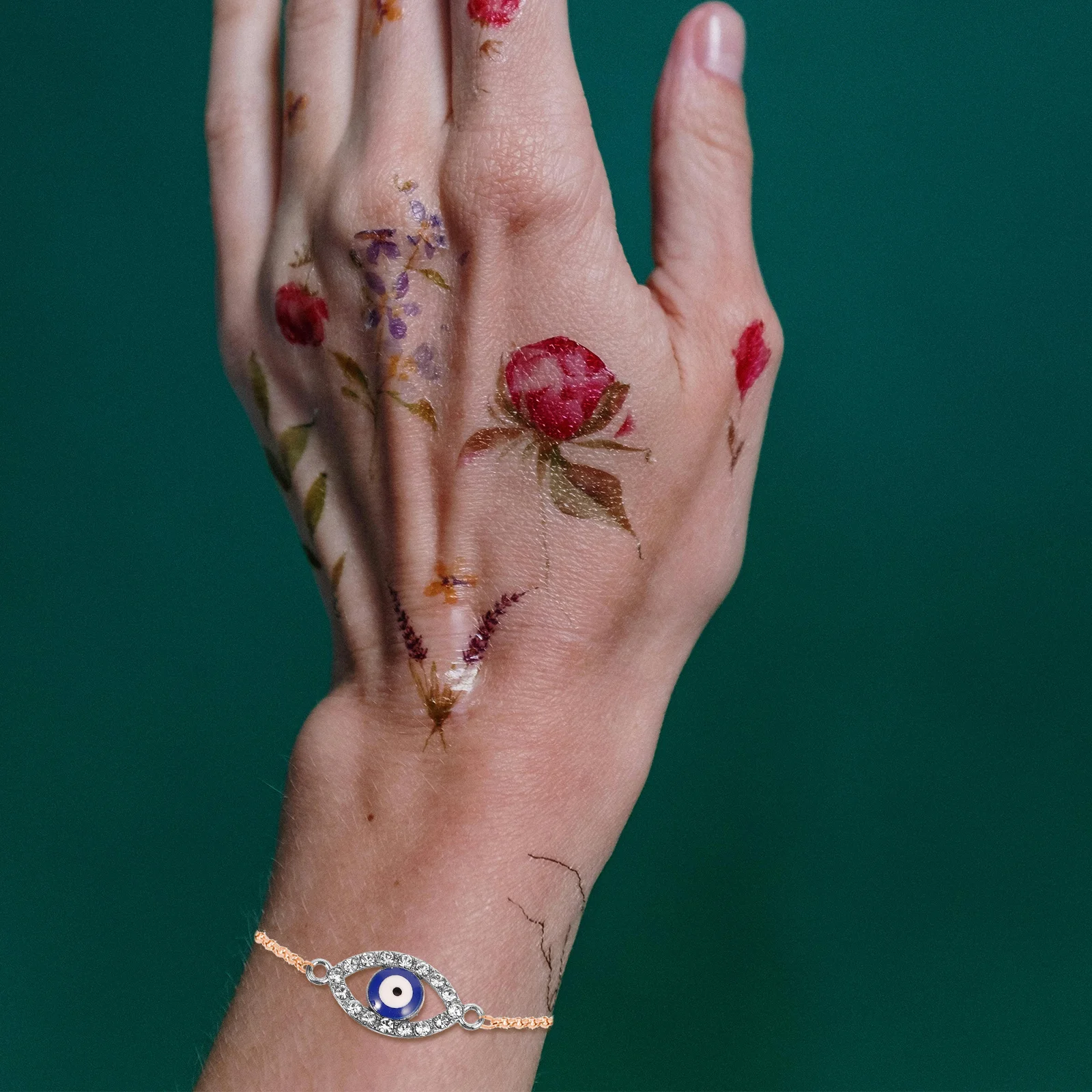 

20 шт. подвесок «Злой глаз» с двумя отверстиями, из сплава, для изготовления ожерелий, браслетов, рукоделия, аксессуары для украшений, подвески «Злой глаз»