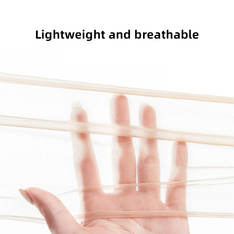 Kave 2pairs Summer Thin UV Sunscreen Stockings for Women Anti-snagging Concealer Socks and Bare Leg No Gear Drops Pantyhose