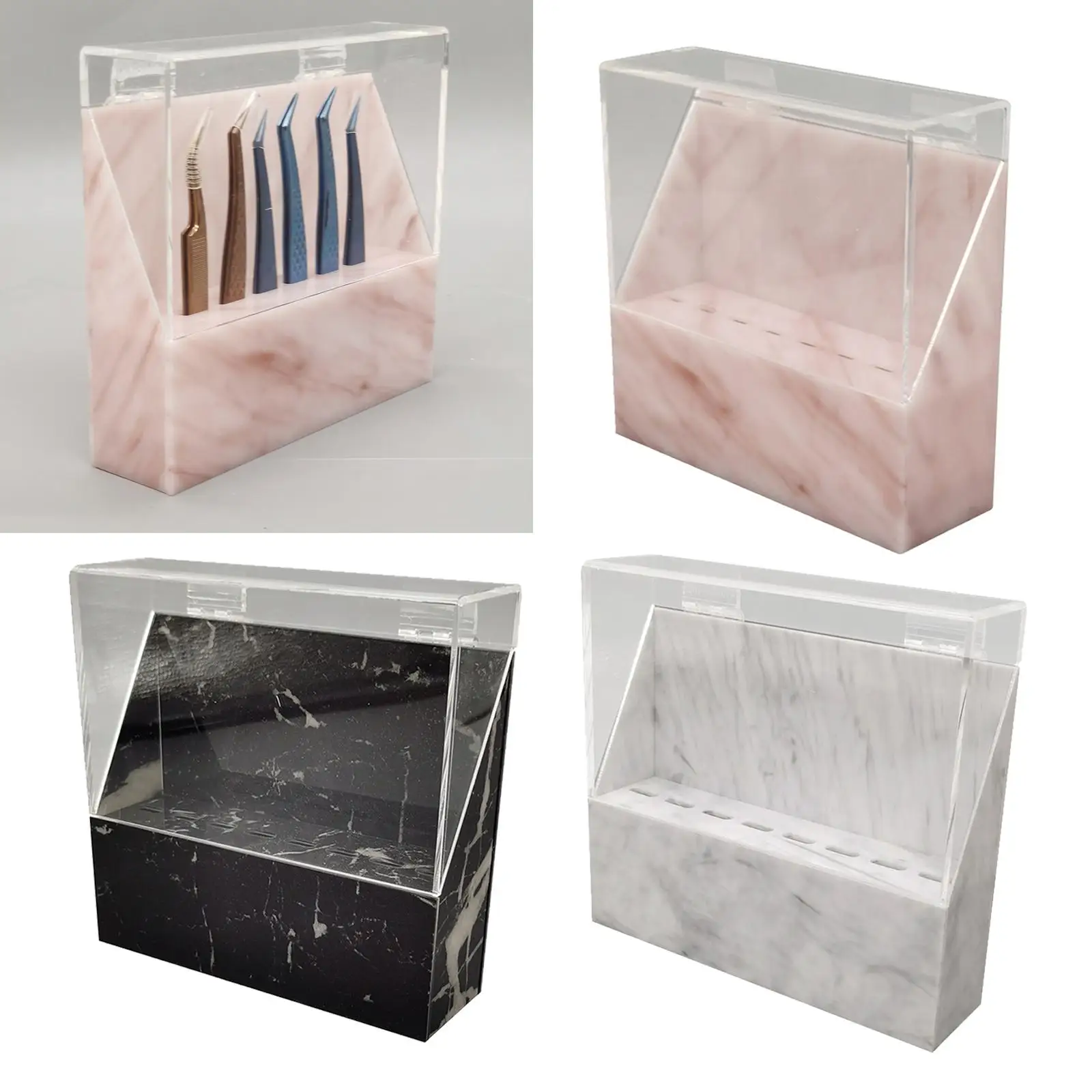 

Eyelash Extension Storage Box Tweezers Display Stand Organizer Case Stand Holder Lash Pillow Eyelash Extensions Supplies