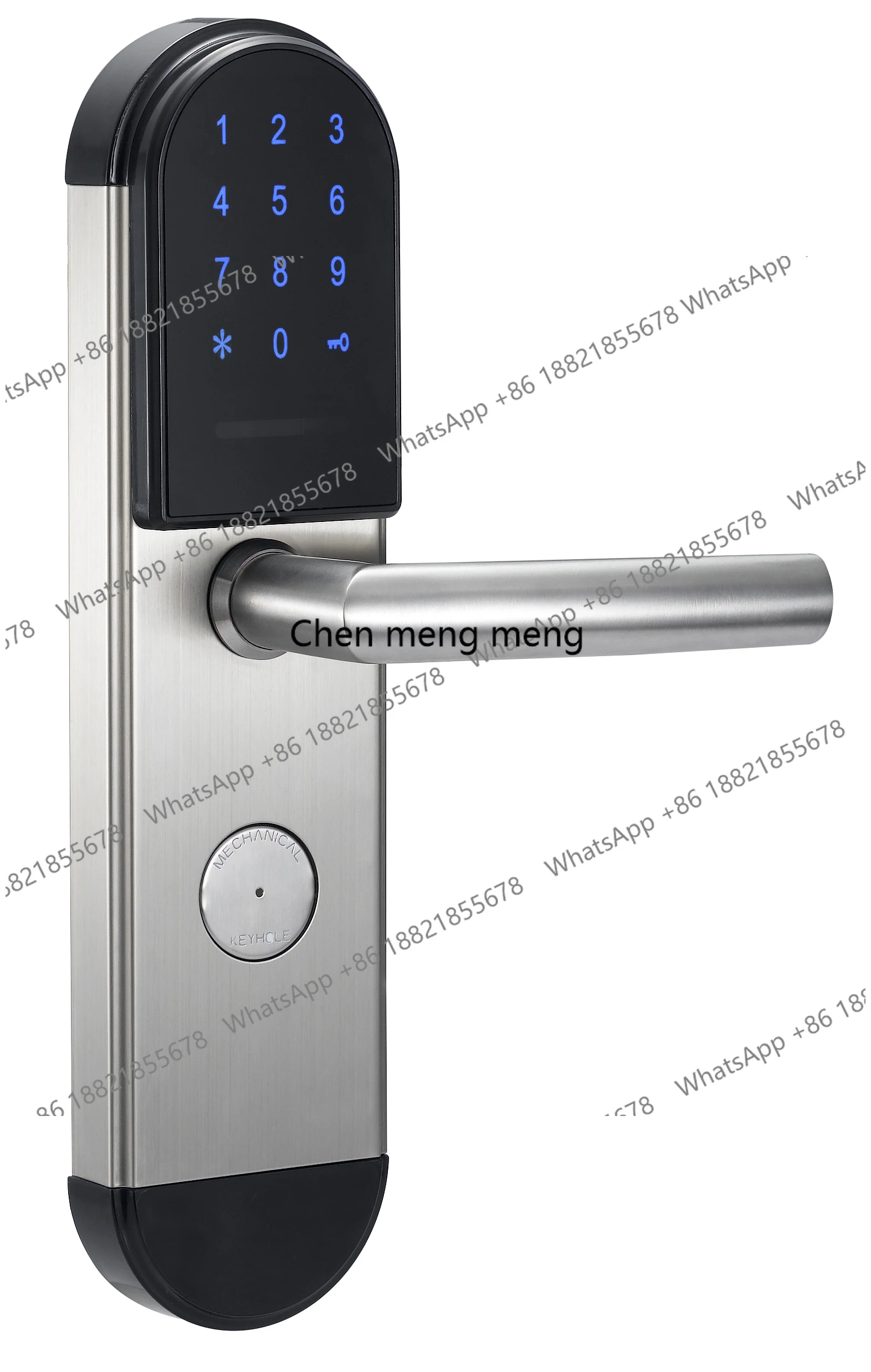 

Bluetooth Keyless Entry Door Lock with TTLock App Remote Control Electronic Intelligent Home Office Gate Lock