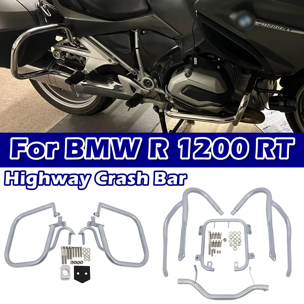 

Для BMW R1200RT R 1200RT R1200 RT 2004-2013 мотоциклетные передние и задние дорожные защитные дуги, защита двигателя, боковая седельная сумка, рамка, бампер