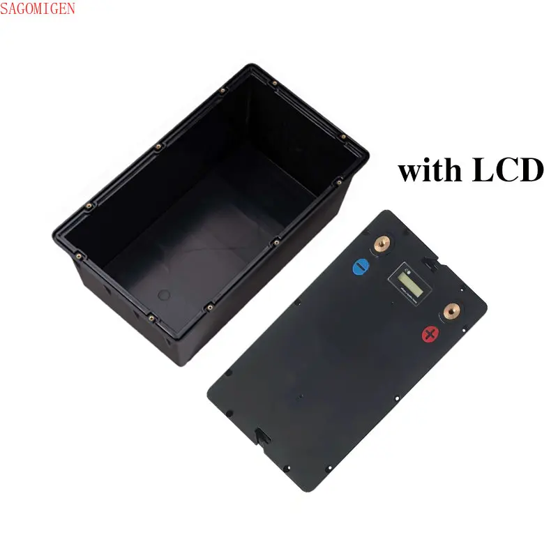 12V 24V Lifepo4 Battery Storage Boxes Case 50Ah 90Ah 105Ah 180Ah 200Ah Solar Cells RV Battery Case Plastic Box Removable Shell