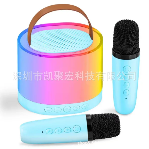 

K52 Colorful Outdoor Mini Audio Bluetooth Wireless Microphone Portable Color Powder Wholesale Live Stereo